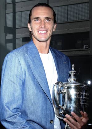 NEW YORK, NY- SEPTEMBER 14: U.S. Open Men™s Tennis champion Alexander Zverev seen after an appearance on ESPN on September 14, 2026 in New York City. Copyright: xRWx