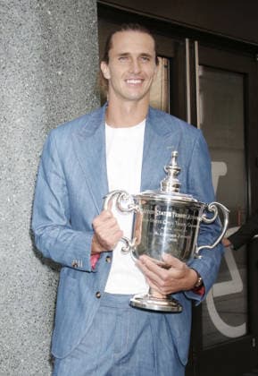 NEW YORK, NY- SEPTEMBER 14: U.S. Open Men™s Tennis champion Alexander Zverev seen after an appearance on ESPN on September 14, 2026 in New York City. Copyright: xRWx
