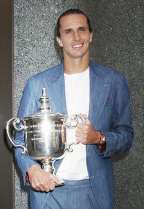 NEW YORK, NY- SEPTEMBER 14: U.S. Open Men™s Tennis champion Alexander Zverev seen after an appearance on ESPN on September 14, 2026 in New York City. Copyright: xRWx