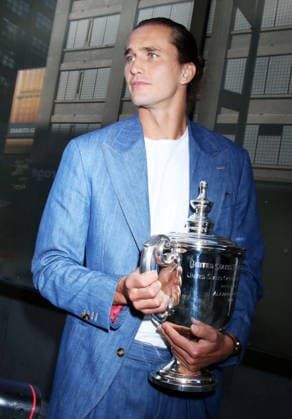 NEW YORK, NY- SEPTEMBER 14: U.S. Open Men™s Tennis champion Alexander Zverev seen after an appearance on ESPN on September 14, 2026 in New York City. Copyright: xRWx