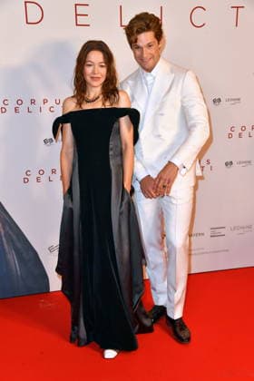 Premiere of CORPUS DELICTI in Berlin: Hannah Herzsprung and Damian Hardung at the premiere of CORPUS DELICTI at the Delphi Filmpalast in Berlin on September 14, 2026 Copyright: xEventpressxBerndtx
