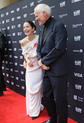Mariana di Girolamo, Martin McDonagh At the premiere of Wild Horse Nine At The Princess Of Wales Theatre as part of the 2026 Toronto International Film Festival on September 14, 2026 in Toronto, Canada. Copyright: xHumbertoxServin Clasos MediaPunchx