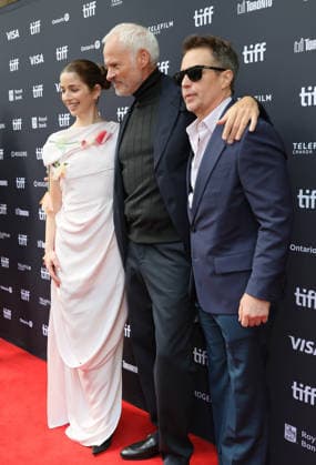 Mariana di Girolamo, Martin McDonagh, Sam Rockwell At the premiere of Wild Horse Nine At The Princess Of Wales Theatre as part of the 2026 Toronto International Film Festival on September 14, 2026 in Toronto, Canada. Copyright: xHumbertoxServin Clasos MediaPunchx