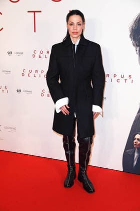 Haley Louise Jones at the premiere of the movie *CORPUS DELICTI* at the Delphi Filmpalast in Berlin on September 14, 2026