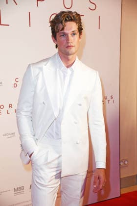 Damian Hardung at the premiere of the movie *CORPUS DELICTI* at the Delphi Filmpalast in Berlin on September 14, 2026