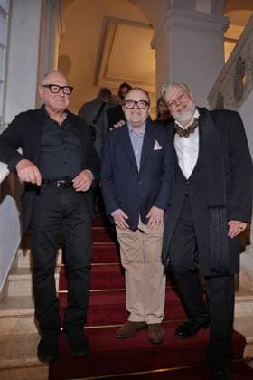2026 Götz George Award: Burghart Klaußner, Gustav Peter Wöhler, Torsten Muechow; 2026 Götz George Award, Kaiserin-Friedrich-Haus, Berlin; Date: September 14, 2026 Copyright: xEventpress Kratschx