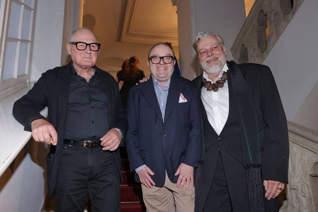 2026 Götz George Award: Burghart Klaußner, Gustav Peter Wöhler, Torsten Muechow; 2026 Götz George Award, Kaiserin-Friedrich-Haus, Berlin; Date: September 14, 2026 Copyright: xEventpress Kratschx