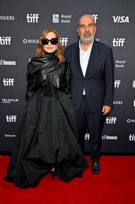 TIFF Toronto Screening All About Corinne Isabelle Huppert, Marc Fitoussi attending the screening of All About Corinne ahead of Toronto International Film Festival (TIFF) in Toronto, Canada on September 14, 2026. Photo by Julien Reynaud APS-Medias ABACAPRESS.COM Toronto Canada  Copyright: xReynaudxJulien APS-Medias ABACAx