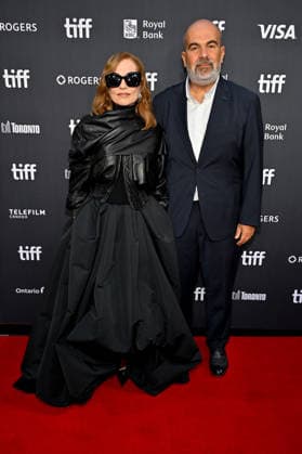 TIFF Toronto Screening All About Corinne Isabelle Huppert, Marc Fitoussi attending the screening of All About Corinne ahead of Toronto International Film Festival (TIFF) in Toronto, Canada on September 14, 2026. Photo by Julien Reynaud APS-Medias ABACAPRESS.COM Toronto Canada  Copyright: xReynaudxJulien APS-Medias ABACAx