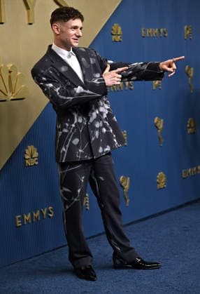 Chris Perfetti arrives for the 78th annual Primetime Emmy Awards at the Peacock Theater in Los Angeles on Monday, September 14, 2026.  LAP2026091407 CHRISxCHEW