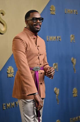 Colman Domingo arrives for the 78th annual Primetime Emmy Awards at the Peacock Theater in Los Angeles on Monday, September 14, 2026.  LAP2026091411 CHRISxCHEW