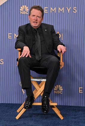 78th Primetime Emmy Awards - Press Room Michael J. Fox in the press room at the 78th Primetime Emmy Awards held at the Peacock Theater on September 14, 2026 in Los Angeles, California. Los Angeles Peacock Theater California USA Copyright: xTammiexArroyo AFF-USA.comx