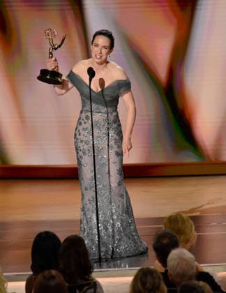 Kate O Flynn accepts the Outstanding Supporting Actress in a Comedy Series Award for Widow s Bay onstage during the 78th annual Primetime Emmy Awards at the Peacock Theater in Los Angeles on Monday, September 14, 2026.  LAP2026091435 JIMxRUYMEN