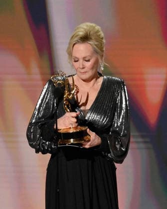 Jean Smart accepts the Outstanding Lead Actress in a Comedy Series Award for Hacks onstage during the 78th annual Primetime Emmy Awards at the Peacock Theater in Los Angeles on Monday, September 14, 2026.  LAP2026091453 JIMxRUYMEN