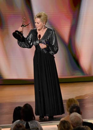 Jean Smart accepts the Outstanding Lead Actress in a Comedy Series Award for Hacks onstage during the 78th annual Primetime Emmy Awards at the Peacock Theater in Los Angeles on Monday, September 14, 2026.  LAP2026091454 JIMxRUYMEN