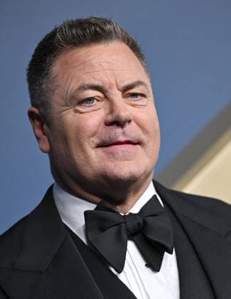 Nick Offerman arrives for the 78th annual Primetime Emmy Awards at the Peacock Theater in Los Angeles on Monday, September 14, 2026.  LAP20260914517 CHRISxCHEW