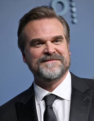 David Harbour arrives for the 78th annual Primetime Emmy Awards at the Peacock Theater in Los Angeles on Monday, September 14, 2026.  LAP20260914521 CHRISxCHEW