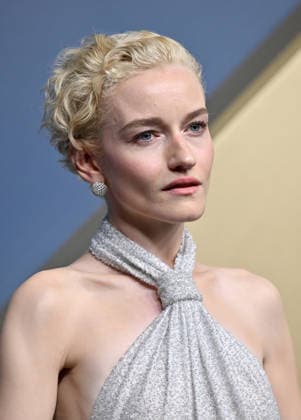 Julia Garner arrives for the 78th annual Primetime Emmy Awards at the Peacock Theater in Los Angeles on Monday, September 14, 2026.  LAP20260914527 CHRISxCHEW