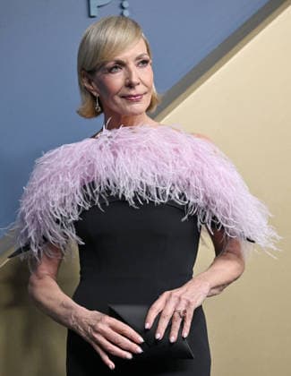 Allison Janney arrives for the 78th annual Primetime Emmy Awards at the Peacock Theater in Los Angeles on Monday, September 14, 2026.  LAP20260914572 CHRISxCHEW