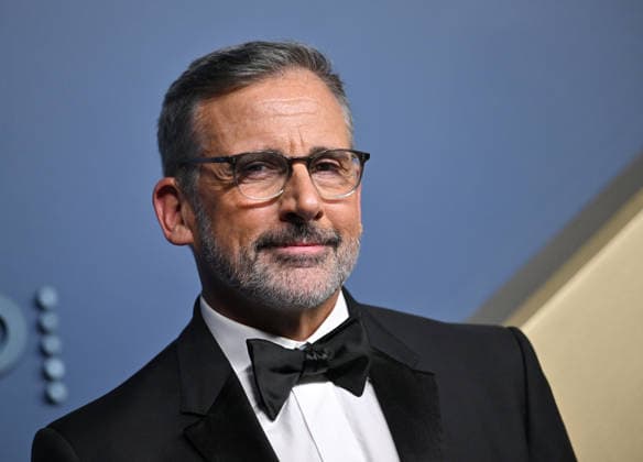 Steve Carell arrives for the 78th annual Primetime Emmy Awards at the Peacock Theater in Los Angeles on Monday, September 14, 2026.  LAP20260914597 CHRISxCHEW