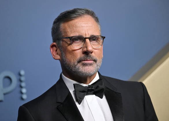 Steve Carell arrives for the 78th annual Primetime Emmy Awards at the Peacock Theater in Los Angeles on Monday, September 14, 2026.  LAP20260914596 CHRISxCHEW