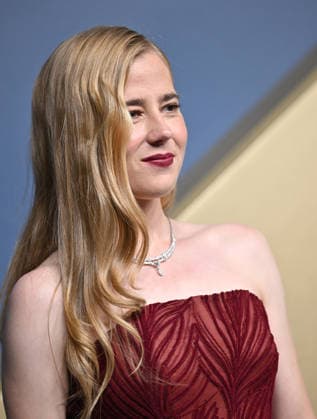 Taylor Dearden arrives for the 78th annual Primetime Emmy Awards at the Peacock Theater in Los Angeles on Monday, September 14, 2026.  LAP20260914605 CHRISxCHEW