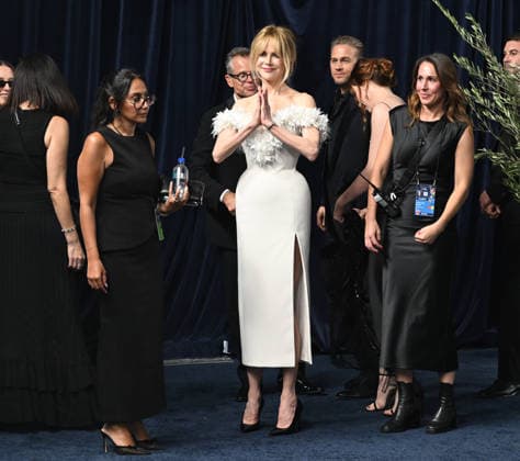 Nicole Kidman arrives for the 78th annual Primetime Emmy Awards at the Peacock Theater in Los Angeles on Monday, September 14, 2026.  LAP20260914014 JohnxMcCoy