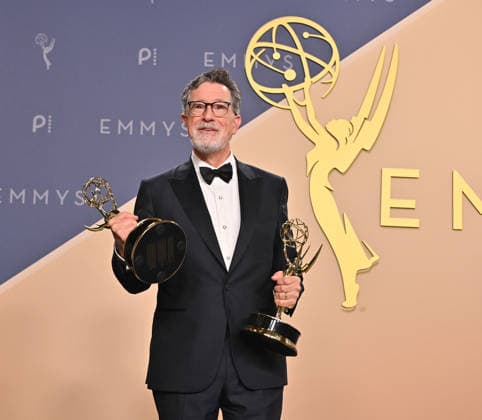 78th Primetime Emmy Awards - Press Room Stephen Colbert in the press room at the 78th Primetime Emmy Awards held at the Peacock Theater on September 14, 2026 in Los Angeles, California. Los Angeles Peacock Theater California USA Copyright: xTammiexArroyo AFF-USA.comx
