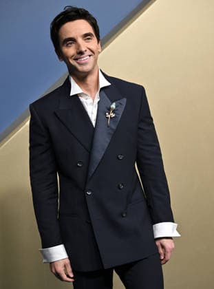 Paul W. Downs arrives for the 78th annual Primetime Emmy Awards at the Peacock Theater in Los Angeles on Monday, September 14, 2026.  LAP20260914650 CHRISxCHEW
