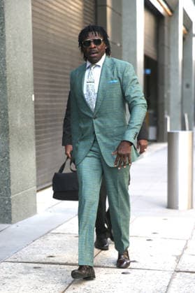 September 14, 2026: Michael Irvin arrives for his appearance on GMA at ABC Studios in New York City,  - ZUMAh16_ 20260914_zaf_h16_066 Copyright: xDanxHerrickx