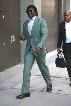 September 14, 2026: Michael Irvin arrives for his appearance on GMA at ABC Studios in New York City,  - ZUMAh16_ 20260914_zaf_h16_070 Copyright: xDanxHerrickx