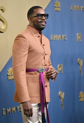 Colman Domingo arrives for the 78th annual Primetime Emmy Awards at the Peacock Theater in Los Angeles on Monday, September 14, 2026.  LAP20260914708 CHRISxCHEW