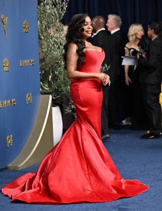 Niecy Nash-Betts arrives for the 78th annual Primetime Emmy Awards at the Peacock Theater in Los Angeles on Monday, September 14, 2026.  LAP20260914716 CHRISxCHEW