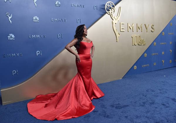 Niecy Nash-Betts arrives for the 78th annual Primetime Emmy Awards at the Peacock Theater in Los Angeles on Monday, September 14, 2026.  LAP20260914717 CHRISxCHEW