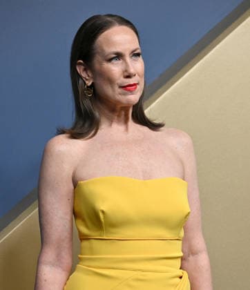 Miriam Shor arrives for the 78th annual Primetime Emmy Awards at the Peacock Theater in Los Angeles on Monday, September 14, 2026.  LAP20260914722 CHRISxCHEW