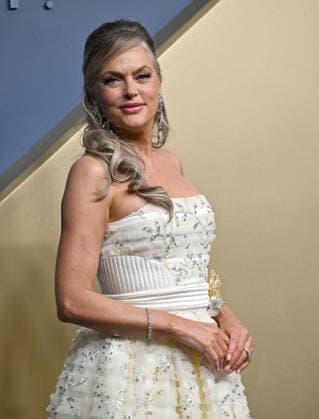 Elaine Hendrix arrives for the 78th annual Primetime Emmy Awards at the Peacock Theater in Los Angeles on Monday, September 14, 2026.  LAP20260914726 CHRISxCHEW