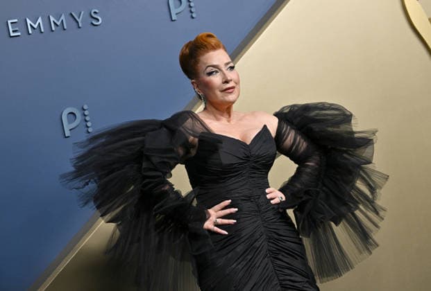 Lisa Ann Walter arrives for the 78th annual Primetime Emmy Awards at the Peacock Theater in Los Angeles on Monday, September 14, 2026.  LAP20260914727 CHRISxCHEW