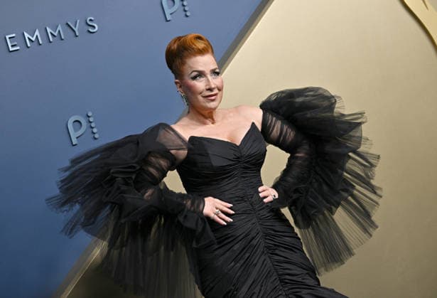 Lisa Ann Walter arrives for the 78th annual Primetime Emmy Awards at the Peacock Theater in Los Angeles on Monday, September 14, 2026.  LAP20260914728 CHRISxCHEW