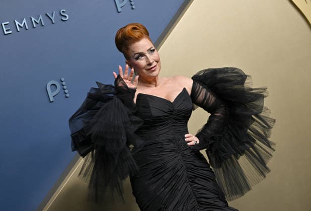 Lisa Ann Walter arrives for the 78th annual Primetime Emmy Awards at the Peacock Theater in Los Angeles on Monday, September 14, 2026.  LAP20260914729 CHRISxCHEW