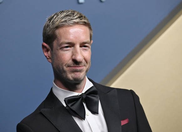 Luke Harlan arrives for the 78th annual Primetime Emmy Awards at the Peacock Theater in Los Angeles on Monday, September 14, 2026.  LAP20260914754 CHRISxCHEW