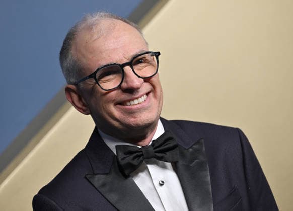 David Crockett arrives for the 78th annual Primetime Emmy Awards at the Peacock Theater in Los Angeles on Monday, September 14, 2026.  LAP20260914755 CHRISxCHEW