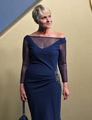 Caroline James arrives for the 78th annual Primetime Emmy Awards at the Peacock Theater in Los Angeles on Monday, September 14, 2026.  LAP20260914773 CHRISxCHEW