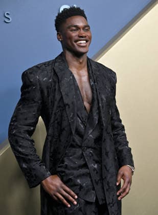 Thaddeus LaGrone arrives for the 78th annual Primetime Emmy Awards at the Peacock Theater in Los Angeles on Monday, September 14, 2026.  LAP20260914762 CHRISxCHEW