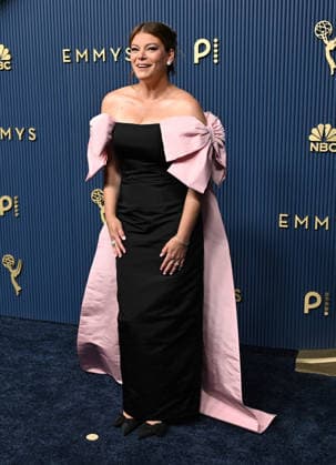 Gail Simmons arrives for the 78th annual Primetime Emmy Awards at the Peacock Theater in Los Angeles on Monday, September 14, 2026.  LAP20260914884 JohnxMcCoy