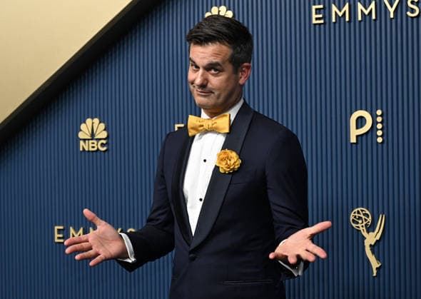 Michael Kosta arrives for the 78th annual Primetime Emmy Awards at the Peacock Theater in Los Angeles on Monday, September 14, 2026.  LAP20260914873 JohnxMcCoy