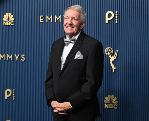 Terry Gould arrives for the 78th annual Primetime Emmy Awards at the Peacock Theater in Los Angeles on Monday, September 14, 2026.  LAP20260914881 JohnxMcCoy