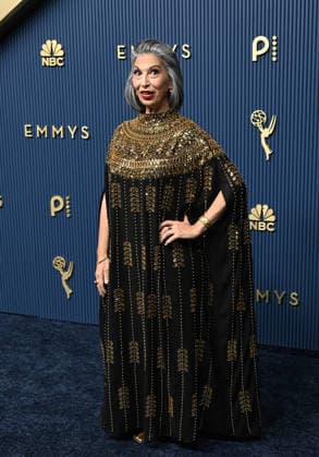 Rose Abdo arrives for the 78th annual Primetime Emmy Awards at the Peacock Theater in Los Angeles on Monday, September 14, 2026.  LAP20260914891 JohnxMcCoy