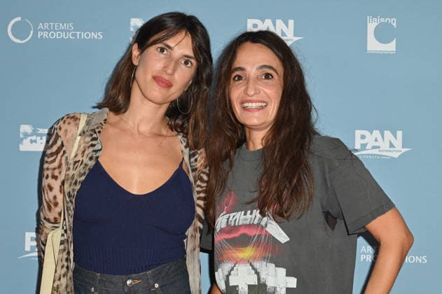 Si Tu Penses Bien Premiere - Paris Jeanne Damas and Sarah Stagliano attending the premiere of the movie ‘Si tu penses bien’, held at MK2 Quai de Loire cinema, in Paris, France, on September 14th, 2026. Photo by Mireille Ampilhac ABACAPRESS.COM Paris France  Copyright: xAmpilhacxMireille ABACAx