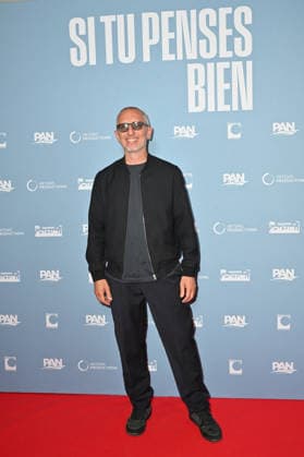 Si Tu Penses Bien Premiere - Paris Actor Gad Elmaleh attending the premiere of the movie ‘Si tu penses bien’, held at MK2 Quai de Loire cinema, in Paris, France, on September 14th, 2026. Photo by Mireille Ampilhac ABACAPRESS.COM Paris France  Copyright: xAmpilhacxMireille ABACAx