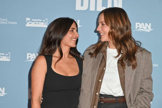 Si Tu Penses Bien Premiere - Paris Geraldine Nakache and Monia Chokri attending the premiere of the movie ‘Si tu penses bien’, held at MK2 Quai de Loire cinema, in Paris, France, on September 14th, 2026. Photo by Mireille Ampilhac ABACAPRESS.COM Paris France  Copyright: xAmpilhacxMireille ABACAx